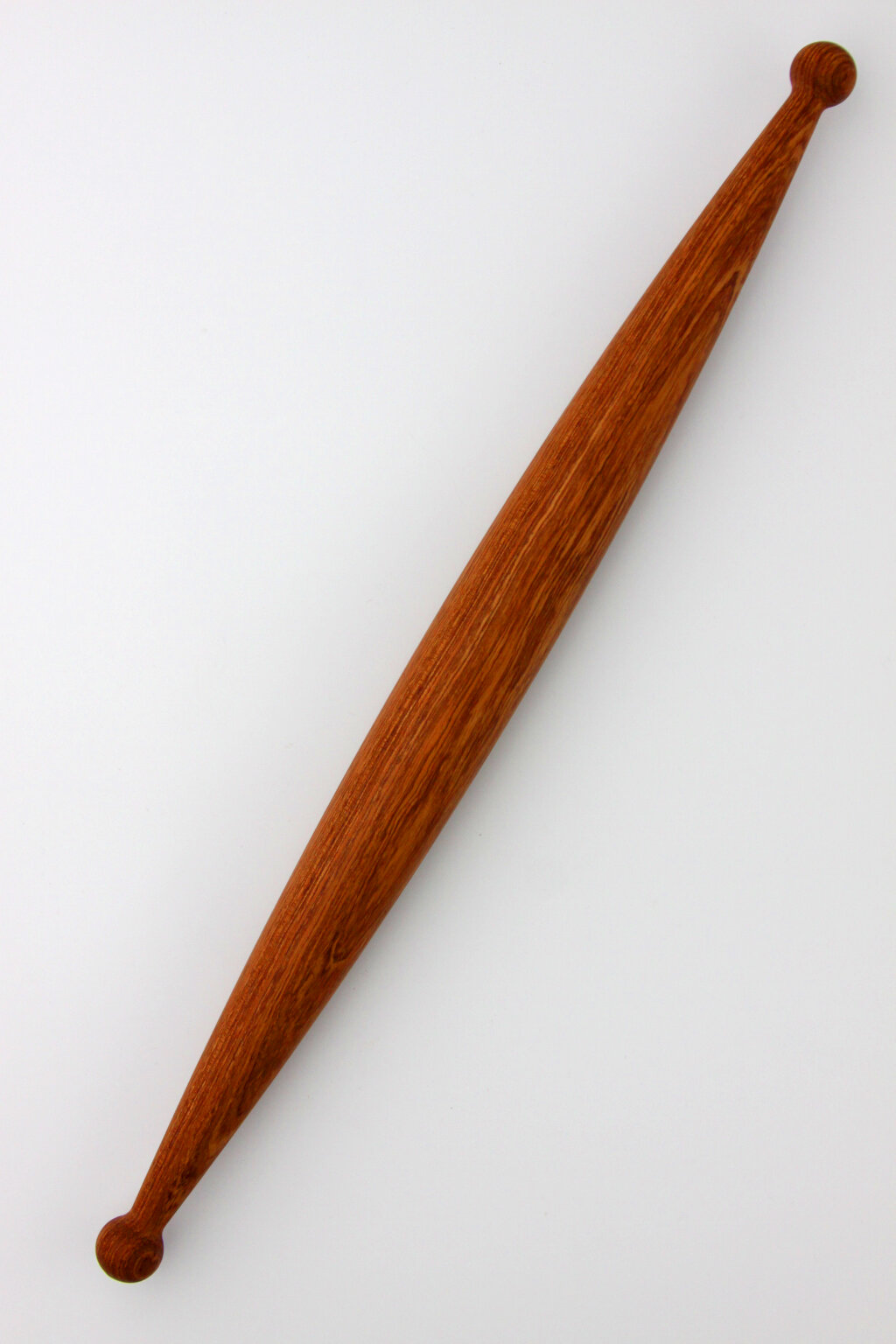 Bubinga Ballsy Pie Crust Slim Rolling Pin